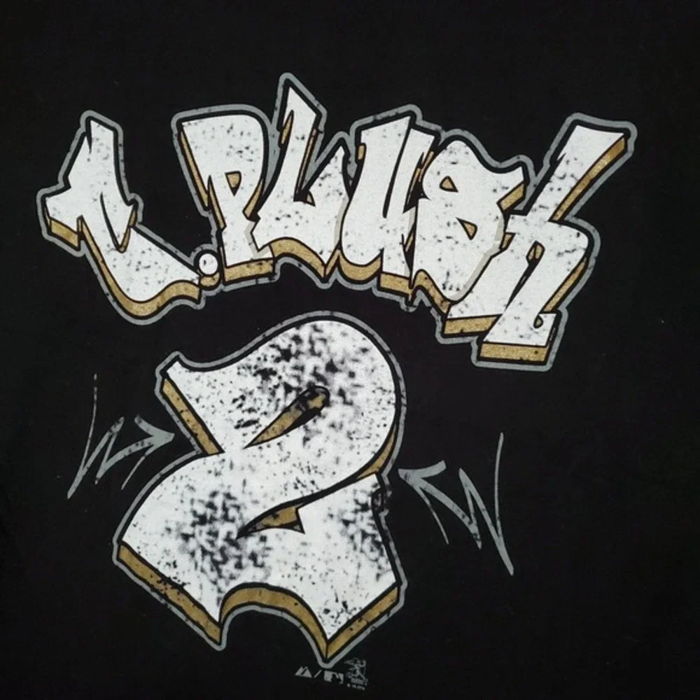 Milwaukee‎ Brewers Men T-Shirt Large Black Majestic Logo Short Sleeve Tee